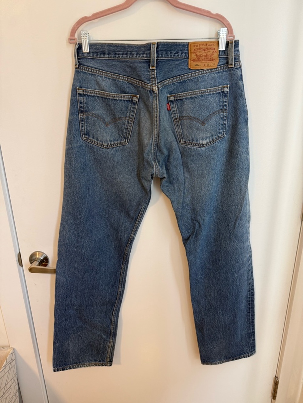 Vintage Levi's Men's 501 Shrink to Fit Jeans - Picture 2 of 5